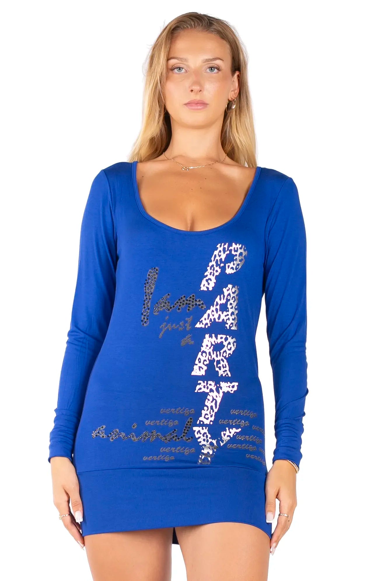 Party Animal Graphic Dress