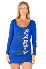 Party Animal Graphic Dress