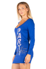 Party Animal Graphic Dress