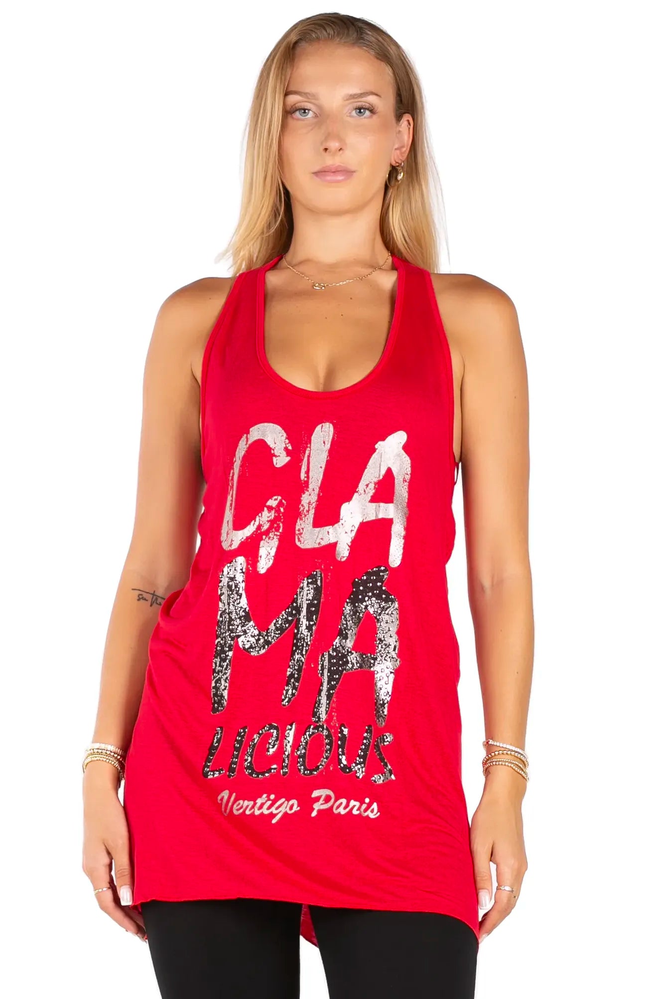 Too Glam Racerback Dress