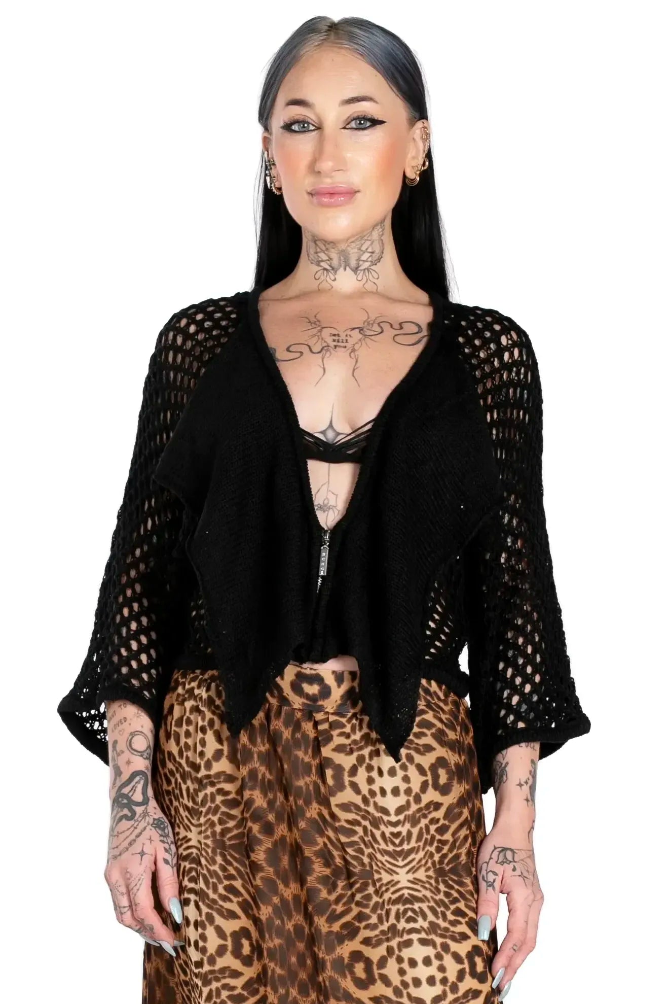 Runway Rebel Zip Sweater
