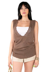 Off Duty Knit Vest