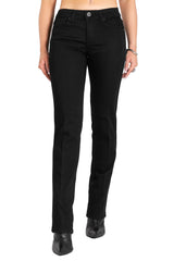 Vertigo Effect Straight Leg Jeans