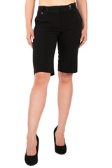 Mid-rise Straight-leg Capris.