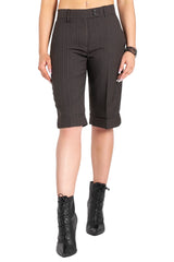 City Girl Pinstripe Capris