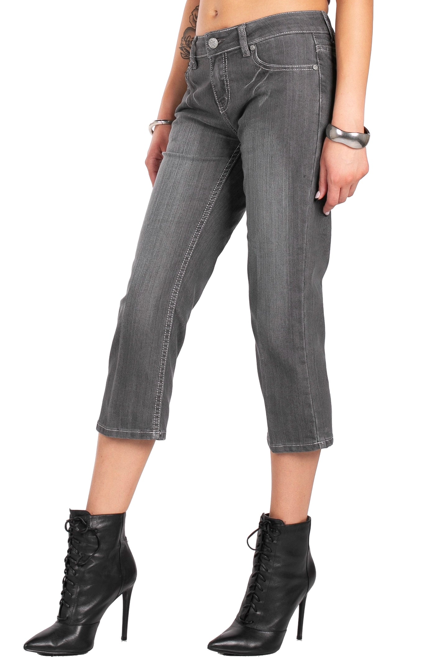 Bratty Capri Jeans