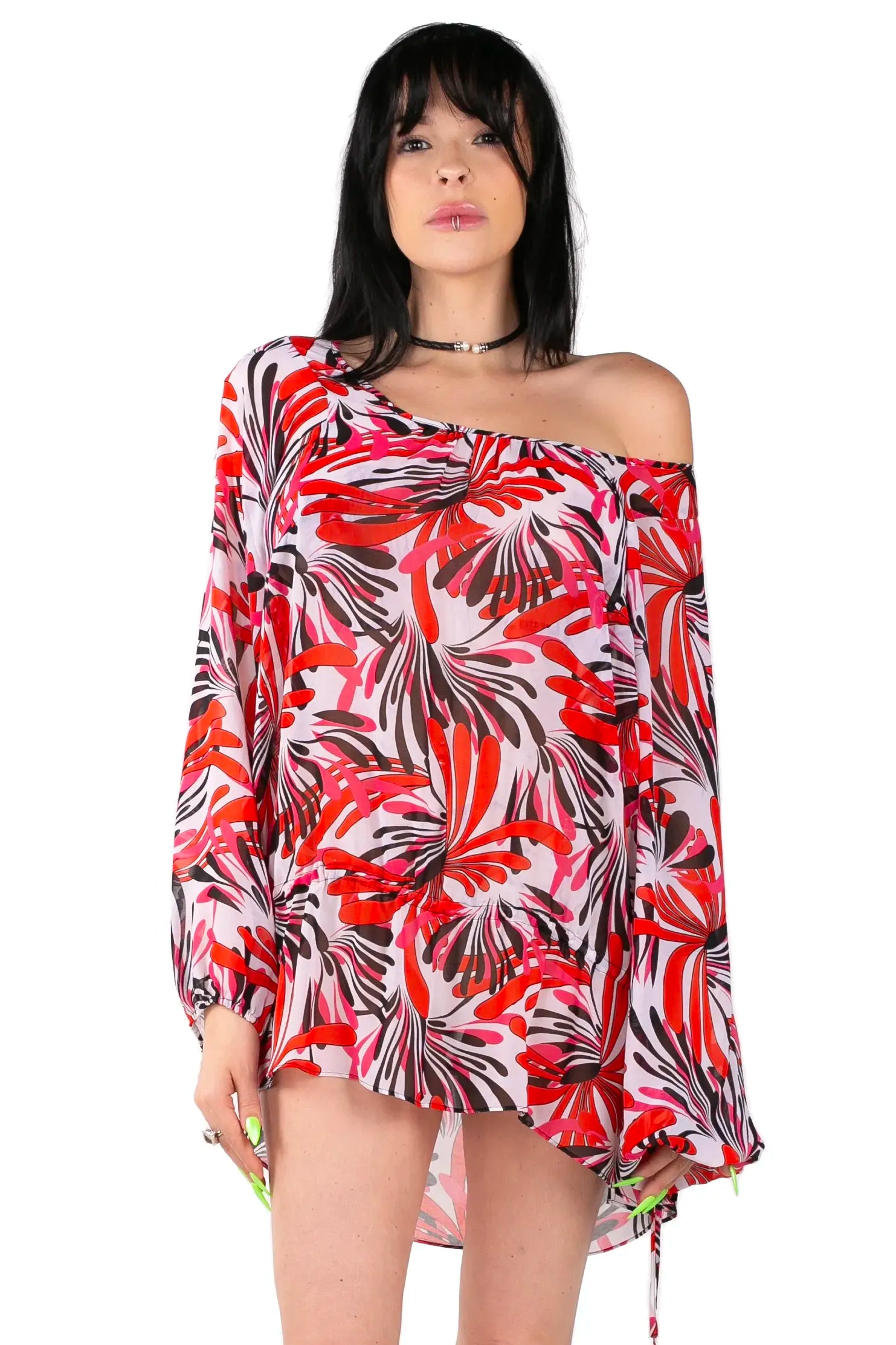 Daydream Delusion Balloon Sleeve Dress