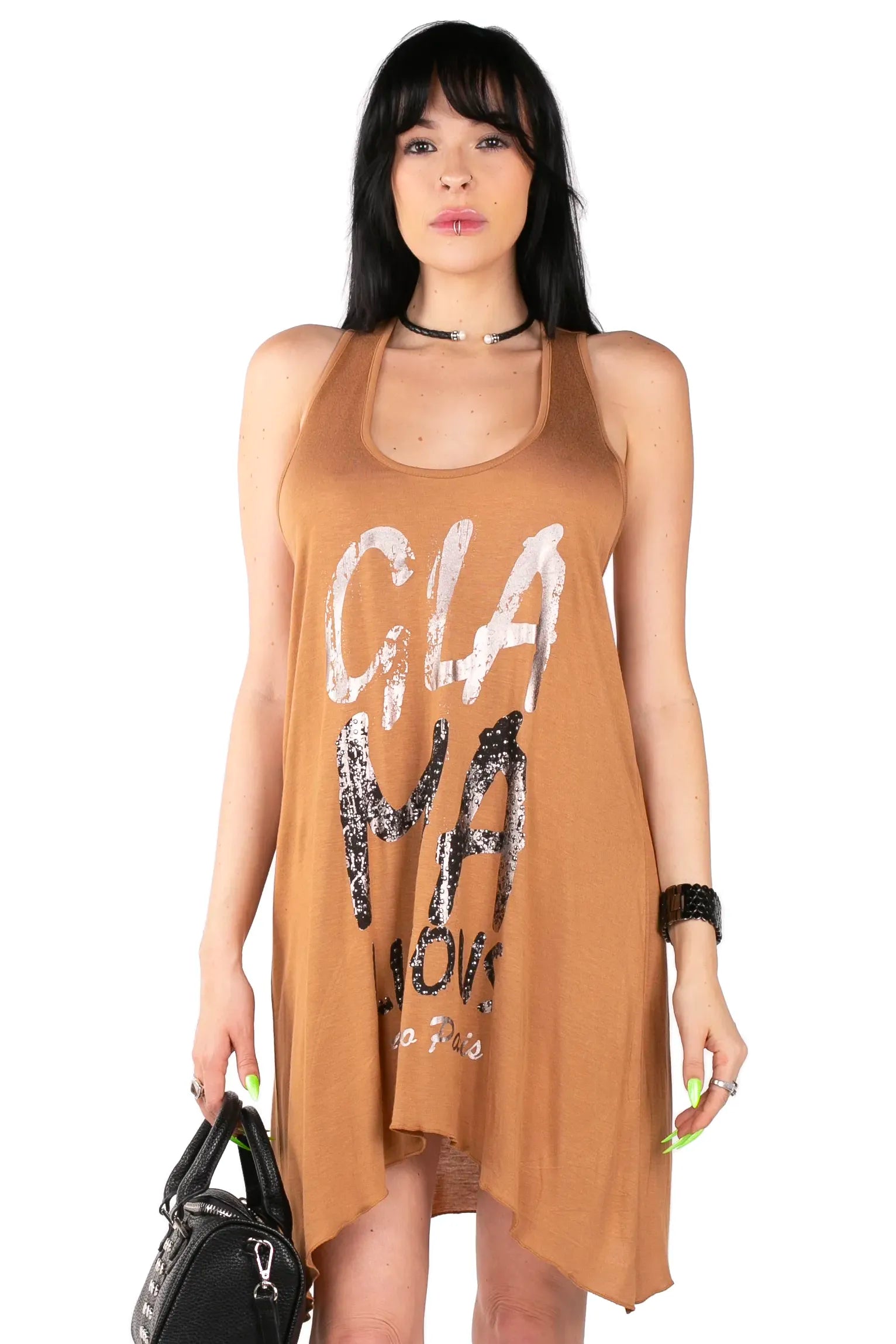 Too Glam Racerback Dress