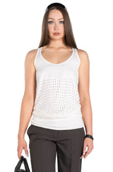 EmbellishedRacerback Tunic.
