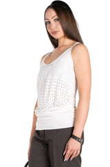 EmbellishedRacerback Tunic.