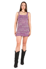 Two-tone Wide-Strap Knit Tank.