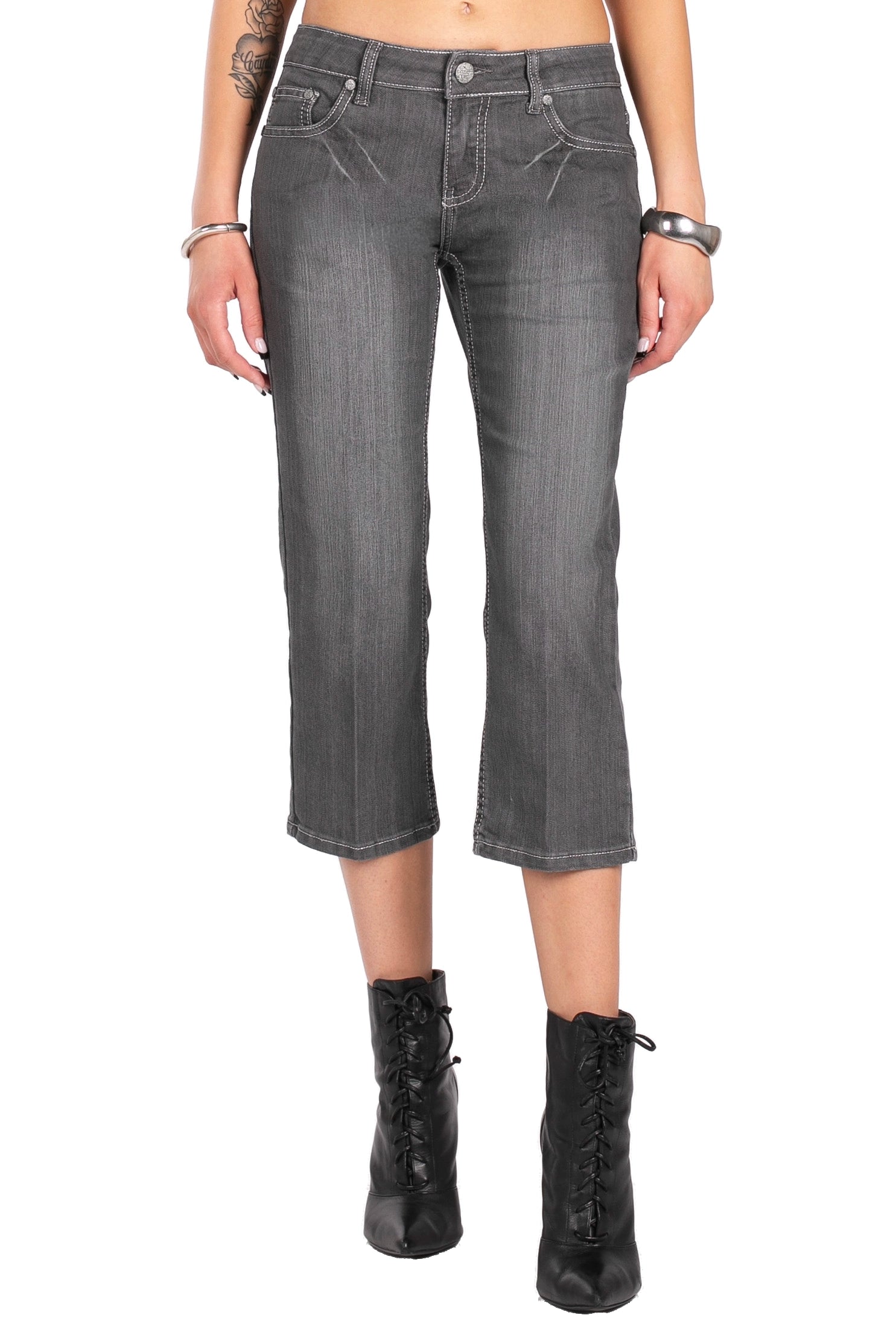 Bratty Capri Jeans