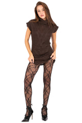 Sienna Cable Knit Mini Dress