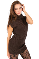 Sienna Cable Knit Mini Dress