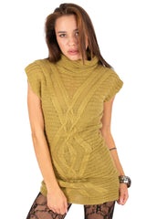 Sienna Cable Knit Mini Dress