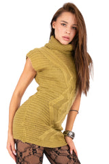 Sienna Cable Knit Mini Dress